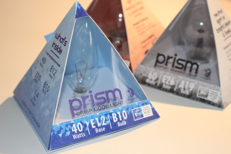 Prism Lightbulb Packaging